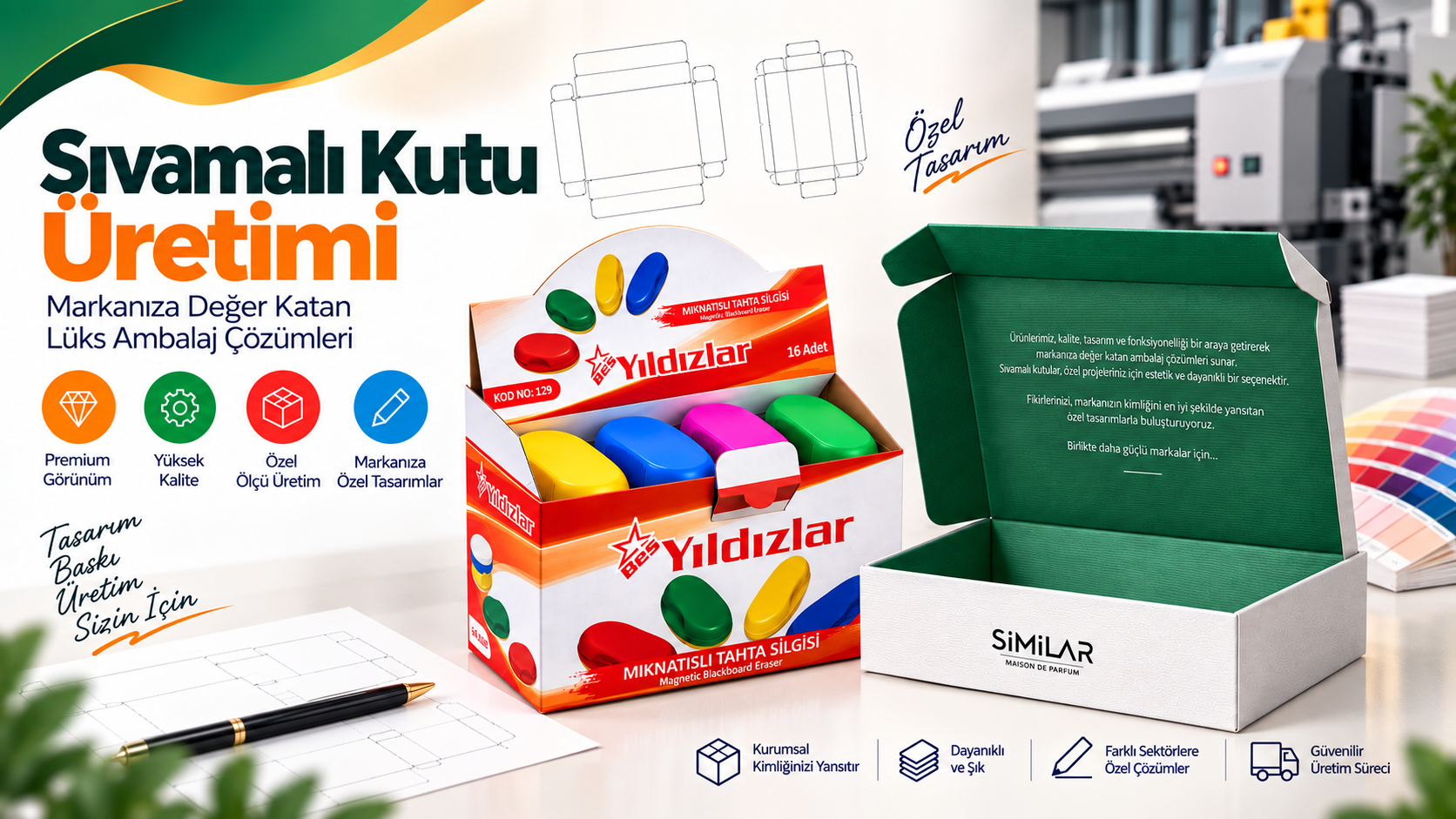 Sıvamalı Kutu Tasarımı & Üretimi