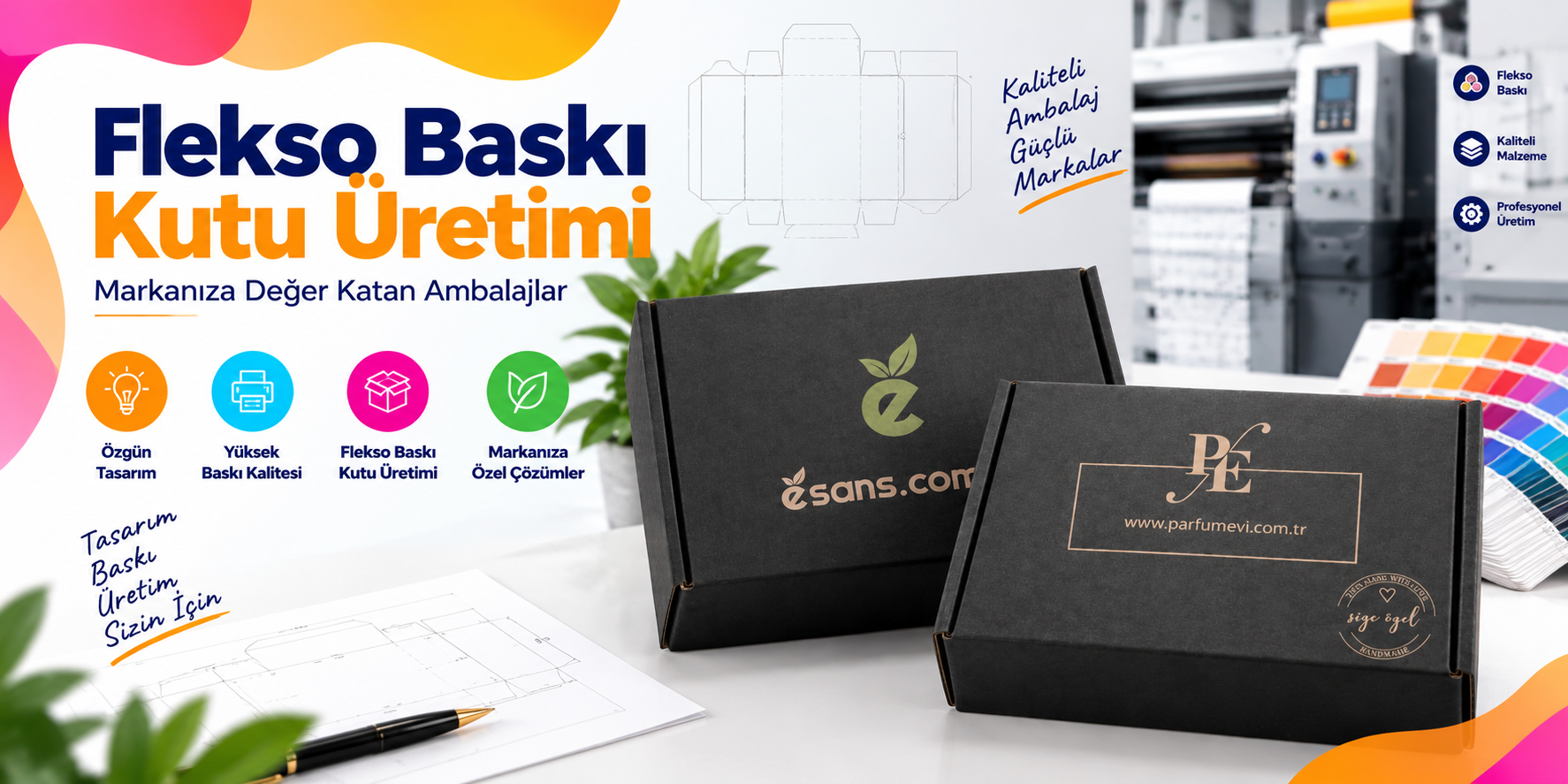 Flekso Kutu Tasarımı & Üretimi